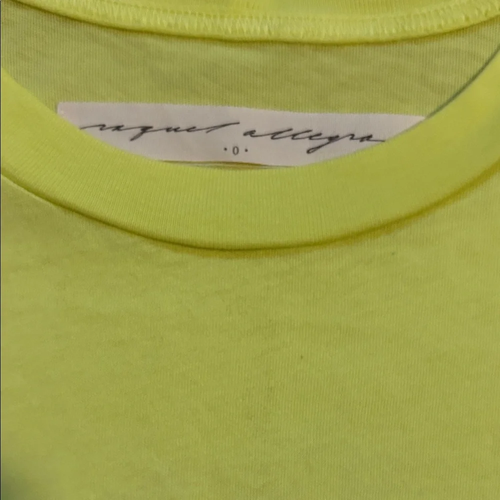 Raquel Allegra Yellow Panther Graphic T-Shirt - Picture 4 of 7